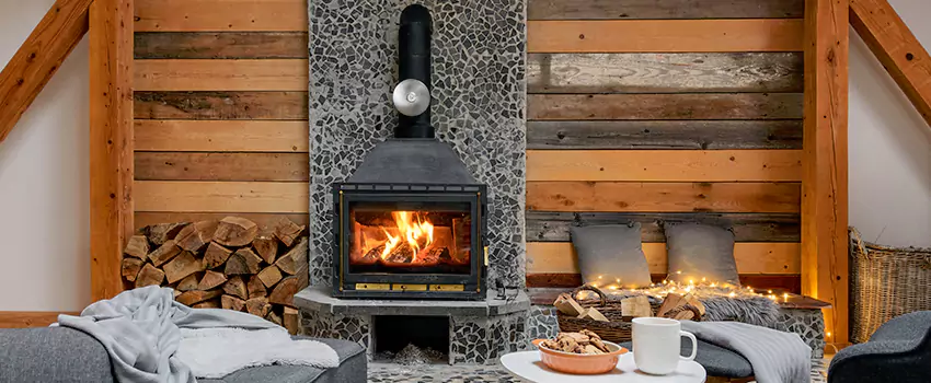 Thelin Hearth Products Direct Vent Gas Stove Fireplace Inspection in Colonial Heights, Virginia